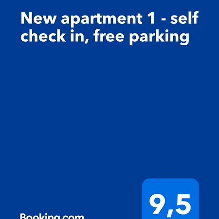 アパート New Apartment 1 - Self Check In With Parking Included ブラチスラヴァ
