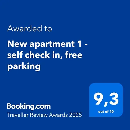 New 1 - Self Check In, Free Parking Apartment